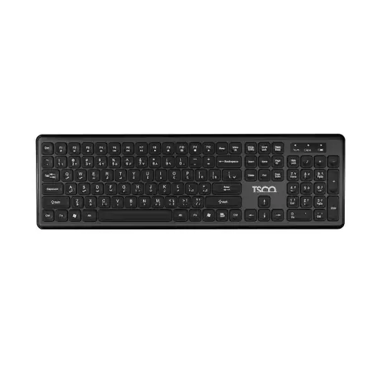 تصویر کیبورد بی سیم تسکو مدل TK-7005W