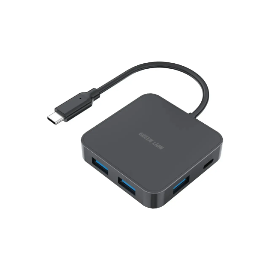 تصویر هاب 7 پورت USB-C گرین لاین مدل GHB-7 GNGHUB7N1BK