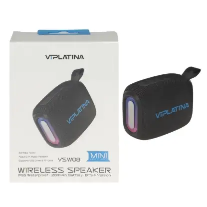 نمایش جزئیات اسپیکر بلوتوثی وی آی پلاتینا مدل VSW08