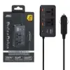 شارژر فندکی و اینورتر خودرو جی بی کیو  200 وات شش پورت مدل Pulse Drive M670852 - تصویر یکم