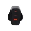 شارژر دیواری 65 وات سه پورت جی بی کیو مدل WC-607B - تصویر چهارم