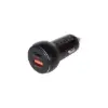 شارژر فندکی 50 وات دو پورت وی آی پلاتینا مدل VK26C همراه کابل شارژ USB-C - تصویر سوم