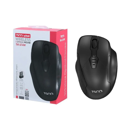 تصویر ماوس بی سیم تسکو مدل TM 674W