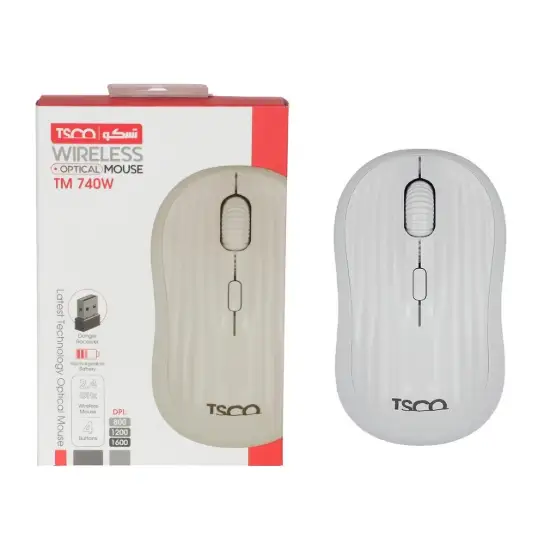 تصویر ماوس بی سیم تسکو مدل TM 740W