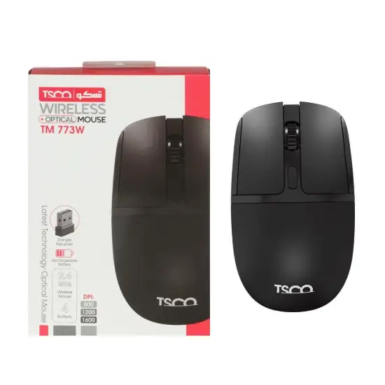 تصویر ماوس بی سیم تسکو مدل TM 773W