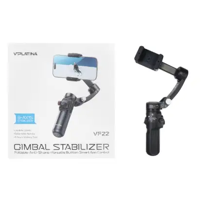 نمایش جزئیات گیمبال و لرزشگیر وی آی پلاتینا مدل VF22