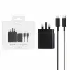 شارژر دیواری 45 وات سه پین تک پورت سامسونگ مدل T4511 همراه کابل شارژ USB-C - اصلی  - تصویر یکم