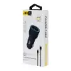 شارژر فندکی 45 وات دو پورت جی بی کیو مدل CC-P8 همراه کابل شارژ لایتنینگ به USB-C - تصویر چهارم