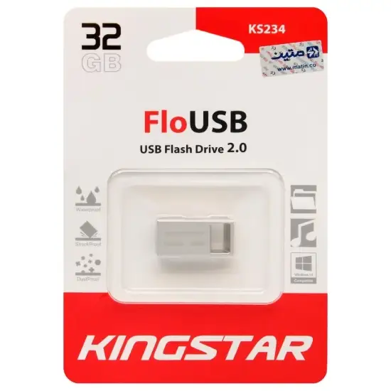 تصویر فلش مموری کینگ استار Flo KS234 USB2.0 ظرفیت 32 گیگابایت