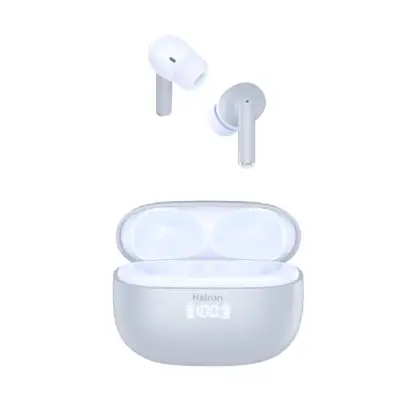 نمایش جزئیات هدفون بلوتوثی هترون مدل HTW410D 4 Mic ANC+ENC