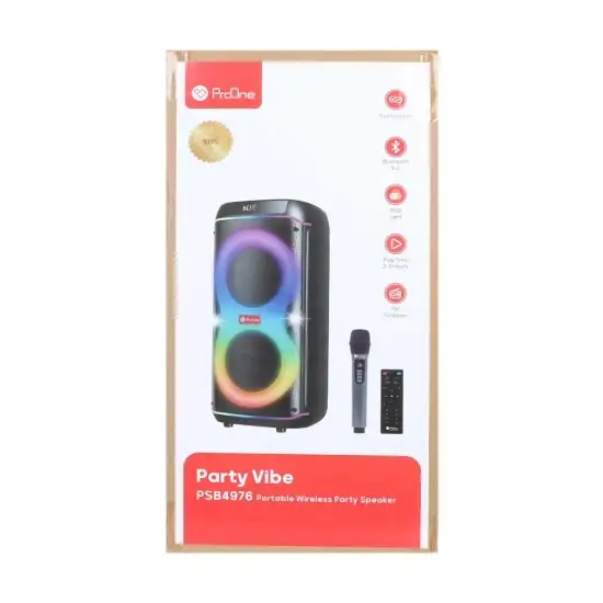 تصویر اسپیکر بلوتوثی پرووان مدل Party Vibe PSB4976