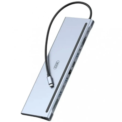نمایش جزئیات هاب 12 پورت USB-C ایکس او مدل XO-HUB010