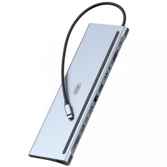 تصویر هاب 12 پورت USB-C ایکس او مدل XO-HUB010