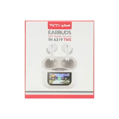 نمایش جزئیات هدفون بلوتوثی تسکو مدل TH 6319 ANC همراه نمایشگر LED