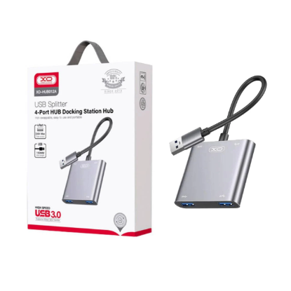 نمایش جزئیات هاب 4 پورت USB3.0 ایکس او مدل XO-HUB012A