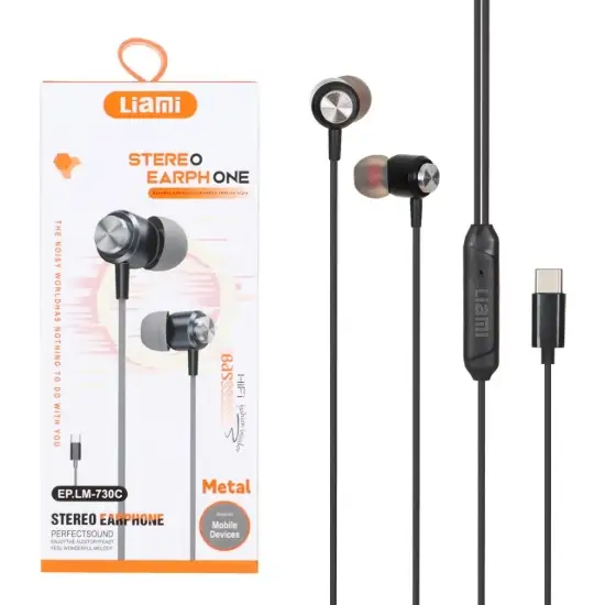 تصویر هندزفری با سیم لیامی مدل EP.LM-730C