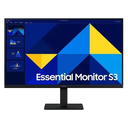 نمایش جزئیات مانیتور 27 اینچ سامسونگ مدل Essential Monitor S3 S30GD LS27D300GAMXUE