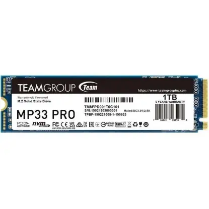 نمایش جزئیات هارد اس اس دی اینترنال تیم گروپ  مدل MP33 Pro ظرفیت 1 ترابایت