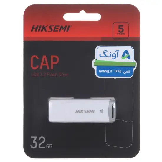 تصویر فلش مموری هایک سمی مدل CAP USB3.2 ظرفیت 32 گیگابایت