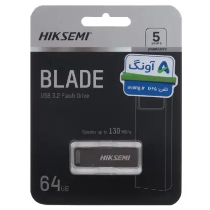 نمایش جزئیات فلش مموری هایک سمی مدل BLADE USB3.2 ظرفیت 32 گیگابایت