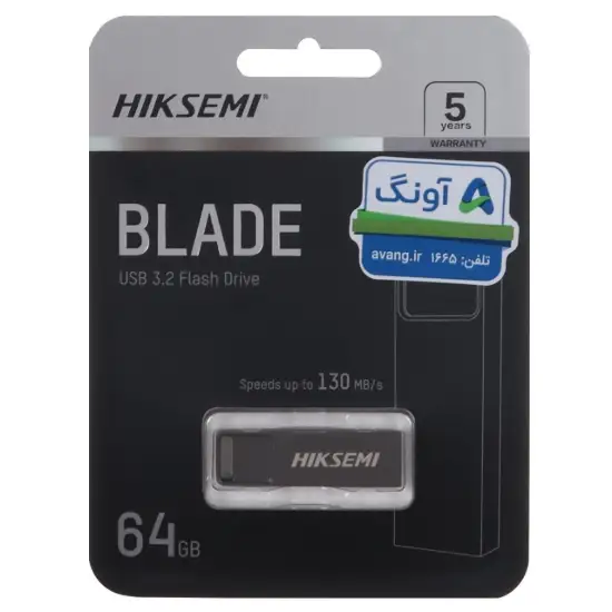 تصویر فلش مموری هایک سمی مدل BLADE USB3.2 ظرفیت 32 گیگابایت