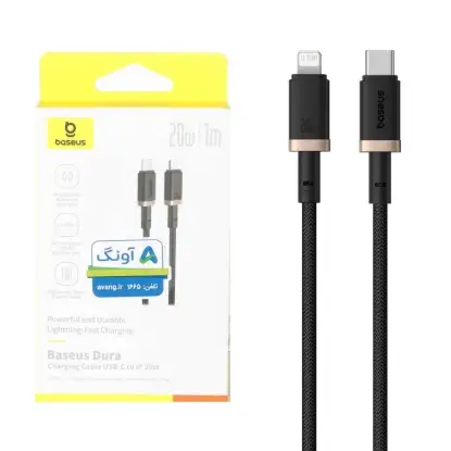 نمایش جزئیات کابل تبدیل بیسوس USB-C به لایتنینگ مدل Dura CB00123