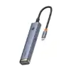 هاب 6 پورت USB-C بیسوس مدل Clarity BS-OH166 - تصویر دوم