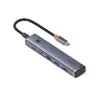 هاب 6 پورت USB-C بیسوس مدل Clarity BS-OH166 - تصویر سوم