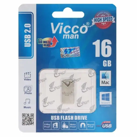 تصویر فلش مموری ویکومن مدل VC291 S USB2.0 ظرفیت 16 گیگابایت