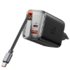 شارژر دیواری 67 وات دو پورت مک دودو مدل CH-410 همراه کابل متصل USB-C - تصویر دوم