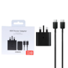 شارژر دیواری 45 وات سه پین تک پورت مدل EP-T4511 همراه کابل شارژ USB-C - تصویر یکم