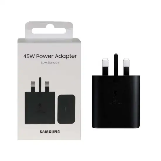 تصویر شارژر دیواری 45 وات سه پین تک پورت مدل EP-T4510