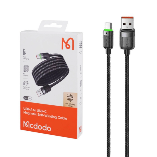 تصویر کابل تبدیل USB به USB-C مک دودو مدل CA-5650 طول 1.2 متر