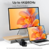 هاب 7 پورت USB-C و شارژر بی سیم بیسوس مدل MagPro II BS-OH122 - تصویر دهم