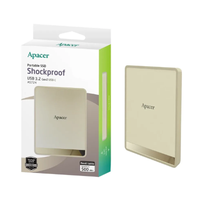 نمایش جزئیات اس اس دی اینترنال اپیسر مدل AS724 Shockproof ظرفیت 1 ترابایت