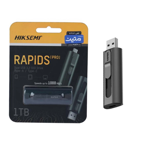 تصویر اس اس دی اینترنال هایک سمی مدل RAPIDS PRO ظرفیت 1 ترابایت