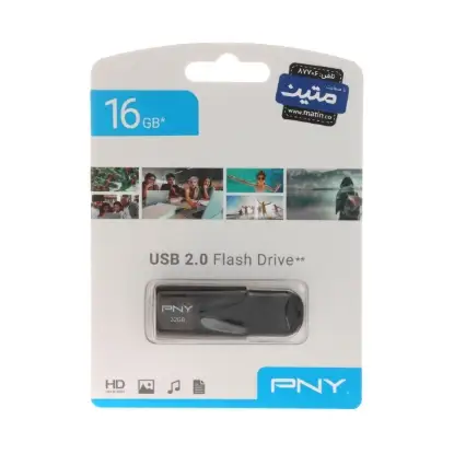 نمایش جزئیات فلش مموری پی ان وای مدل Attache 4 USB2.0 ظرفیت 16 گیگابایت