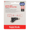فلش مموری سن دیسک مدل Ultra Dual Drive Go USB USB-C USB3.2 ظرفیت 64 گیگابایت - تصویر چهارم