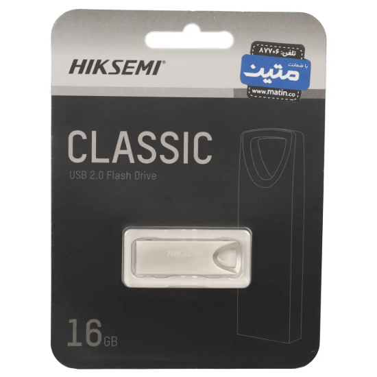 تصویر فلش مموری هایک سمی مدل Classic USB2.0 ظرفیت 16 گیگابایت