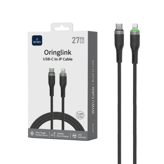 تصویر کابل تبدیل USB-C به لایتنینگ ویوو مدل Wi-C070