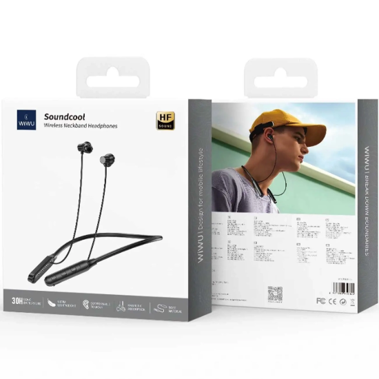 تصویر هدفون بلوتوثی گردنی ویوو مدل Soundcool GB01