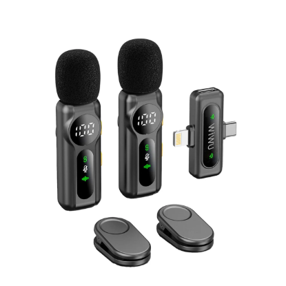 نمایش جزئیات میکروفون یقه ای بی سیم ویووو  لایتنینگ /USB-C مدل Wi-WM007