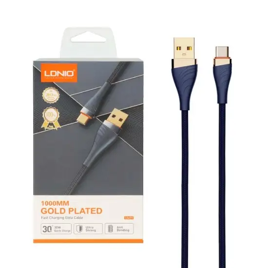 تصویر کابل تبدیل USB به USB-C الدینیو مدل LS691