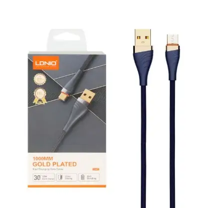 نمایش جزئیات کابل تبدیل USB به MicroUSB الدینیو مدل LS691