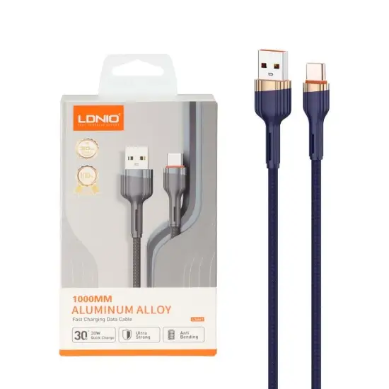 تصویر کابل تبدیل USB به USB-C الدینو مدل LS641