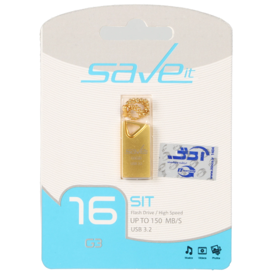 تصویر فلش مموری سیو ایت مدل Sit USB3.2 ظرفیت 16 گیگابایت