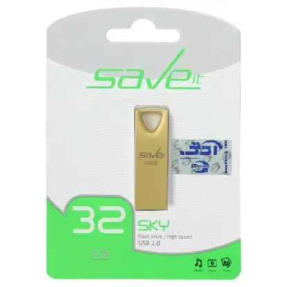 نمایش جزئیات فلش مموری سیو ایت مدل Sky USB2.0 ظرفیت 32 گیگابایت