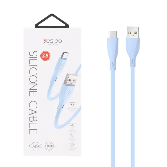 تصویر کابل تبدیل و دیتا USB به USB-C یسیدو مدل CA119C