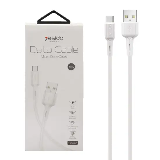 تصویر کابل تبدیل  USB به Micro Usb یسیدو مدل CA42M