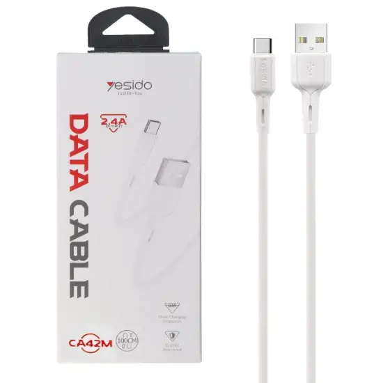 تصویر کابل تبدیل  USB به Micro Usb یسیدو مدل CA42M